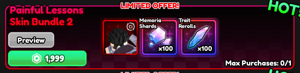 Painful Lessons Skin Bundle 2